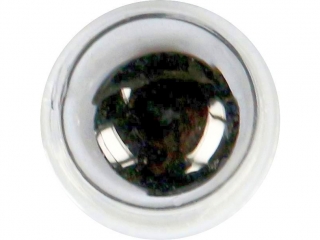 Oczy bez kleju czarne 5mm bez rz�s 300szt.