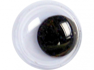 Oczy bez kleju czarne 7mm bez rz�s 150szt.