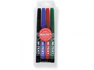Mazaki grube w kpl 4-kol FIBRACOLOR 540