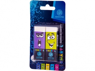 Gumka o��wkowa ASTRAPEN SMART L - 2 szt. blister  [opakowanie=24szt]
