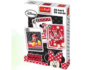 Karty Piotruś TREFL Minnie