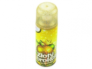 Brokat w sprayu BX 100 złoty