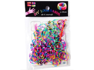 Gumki Loom Bands wielokolorowe