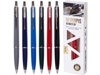 Długopis automatyczny Zenith 7 Classic w etui - mix kol.