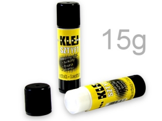 KLEJ W SZTYFCIE HINOL 15G YELLOW