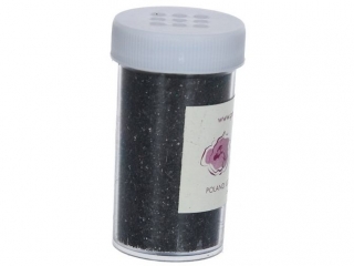 Brokat sypki PAULA 20g czarny