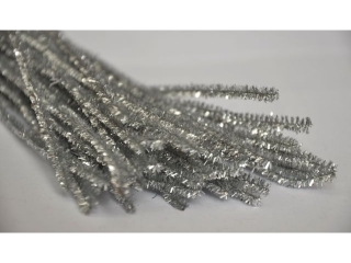 Druciki kreatywne BREWIS DR16 srebrne metaliczne