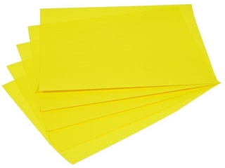 Papier samoprzylepny KRESKA A4 20ark. ty fluo
