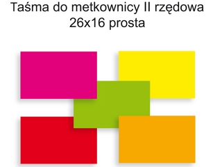 Tama do metkownicy prosta biaa 2-rzdowa