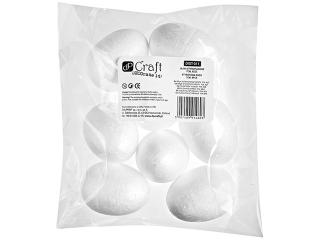 Jajka styropianowe DPCRAFT 7cm 8szt.