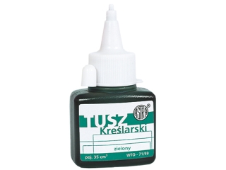 Tusz kreślarski ASTRA 35ml - zielony