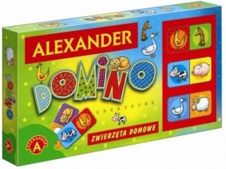 Gra ALEXANDER Domino - Zwierzęta domowe