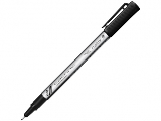 Cienkopis kreślarski RYSTOR 0,8mm czarny