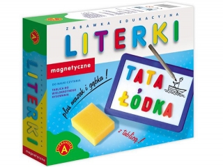 Literki magnetyczne z tablicą ALEXANDER