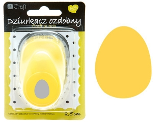 Dziurkacz ozdobny DPCRAFT 2,5cm Jajko