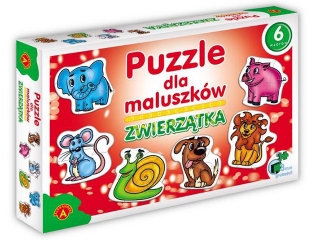 PUZZLE DLA MALUSZKW - ZWIERZTKA