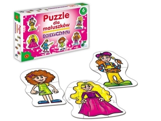Puzzle   "dla maluszkw" ALEXANDER Dziewczynki