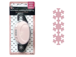 Dziurkacz ozdobny brzegowy DPCRAFT 4cm Śnieżynka