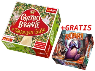 Gra TREFL Grzybobranie w zielonym gaju +Roar GRATIS