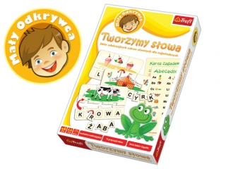 Gra TREFL Mały odkrywca - Tworzymy słowa (01124)