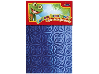 ZESTAW KREATYWNY - PAPIER HOLOGRAMOWY 10ark. ZESTAWY KREATYW