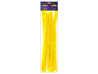 Druciki kreatywne DPCRAFT 30cm żółte 25szt.