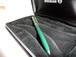 D³ugopis Pelikan + etui zielony