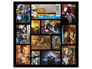 Naklejki 16x16 DERFORM Star Wars