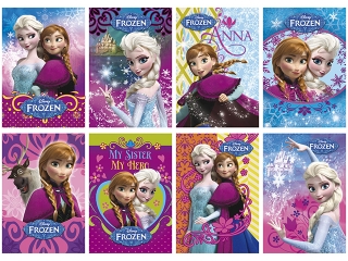 Notes A7 DERFORM Kraina Lodu FROZEN