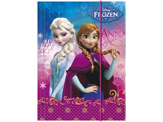 Teczka z gumką A4 DERFORM Kraina Lodu FROZEN (TGA4KL)