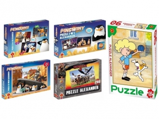 Pakiet Puzzli i Gier Alexander GRATIS przy zakupie 20 gier