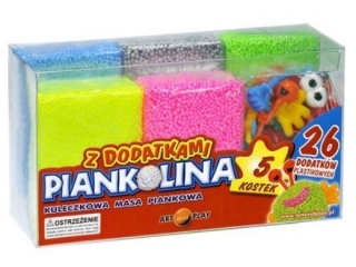 Piankolina ART&PLAY 5 kolorów - z dodatkami