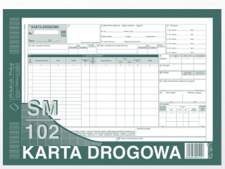 Druk - Karta Drogowa - sam. ciężarowy A4 801-1
