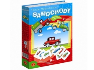 Puzzle   "magnetyczne" ALEXANDER Samochody
