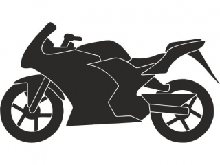 Naklejka na samochód motor