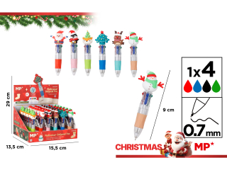 MINI D�UGOPIS WIELOKOLOROWY FANTASY �WI�TA 4W1  [opakowanie=36szt]