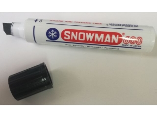 MARKER SNOWMAN SUPER MAXI 600 czarny