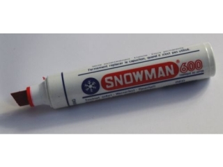 Marker permanantny SNOWMAN Super Maxi 600 czerwony