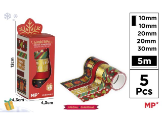 TA�MY DEKORACYJNE �WI�TECZNE WASHI (525)
