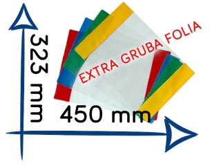 OK-11 Okładki na ATLAS EXTRA gruba folia 323x450 mm