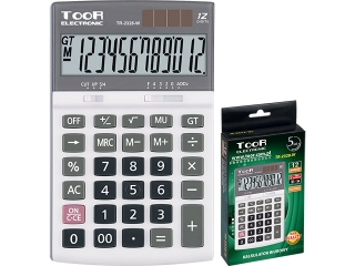 Kalkulator biurowy TR-2328-W, Toor