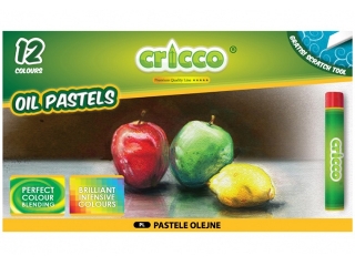 Pastele olejne CRICCO 12 kolorów