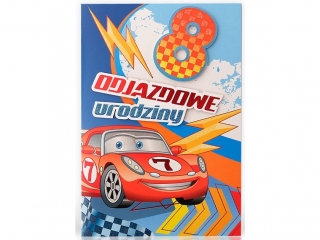 Kartki karnet B6 LUX Urodziny dziecięce chłopiec 8