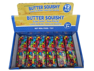 Gniotek squishy mas�o dra�e 13,5cm712363 (12szt w display)