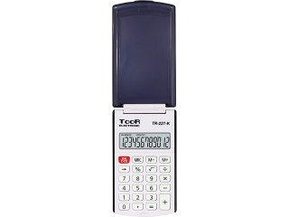 Kalkulator kieszonkowy TOOR TR-227 z klapk±