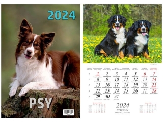 Kalendarz wieloplanszowy BESKIDY W 3 Psy 2024