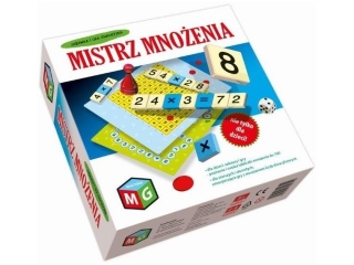 Gra MULTIGRA Mistrz mnożenia - zabawa i gra edukacyjna - nie