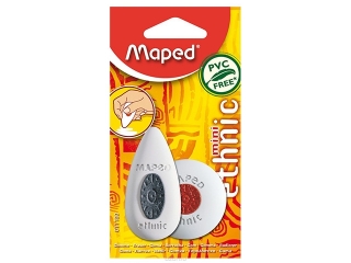 Gumka mini ethnic 2szt blister