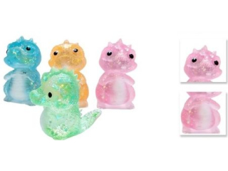Gniotek Dino cukrowe 8cm 334664 [opakowanie=12szt]