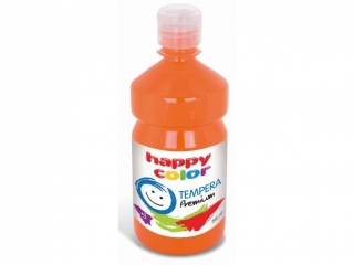 Farba tempera HAPPY COLOR Premium 500ml nr 42 - pomaraczowa